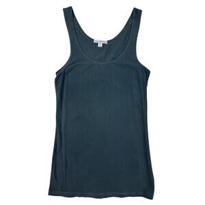 James Perse Standard Long Jersey Tank Grey Size 3 | L